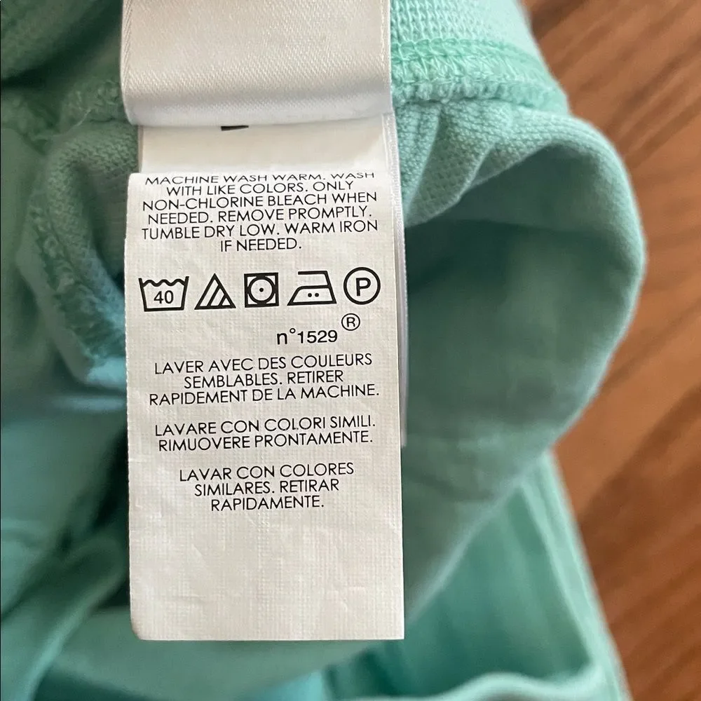 Polo Ralph Lauren Big Pony Mint Green Sz Small